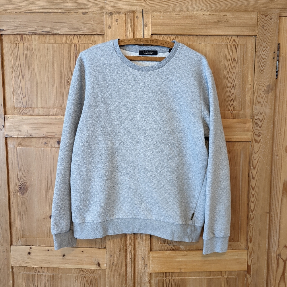 Scotch & Soda Quilted Pullover Sweatshirt size L